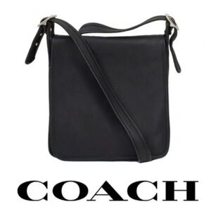 Coach legacy Black Messenger Bag unisex